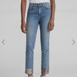 Rag & Bone Bilbury Ankle Cigarette Jean Sz 24